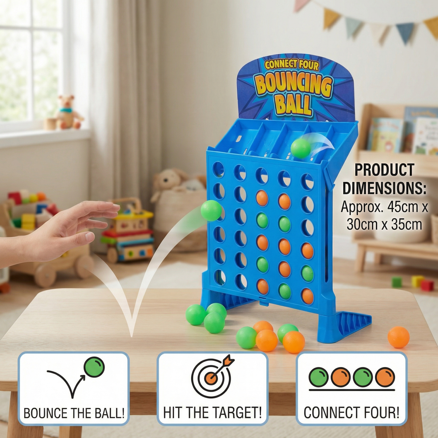 Connect Four Target Shot Game