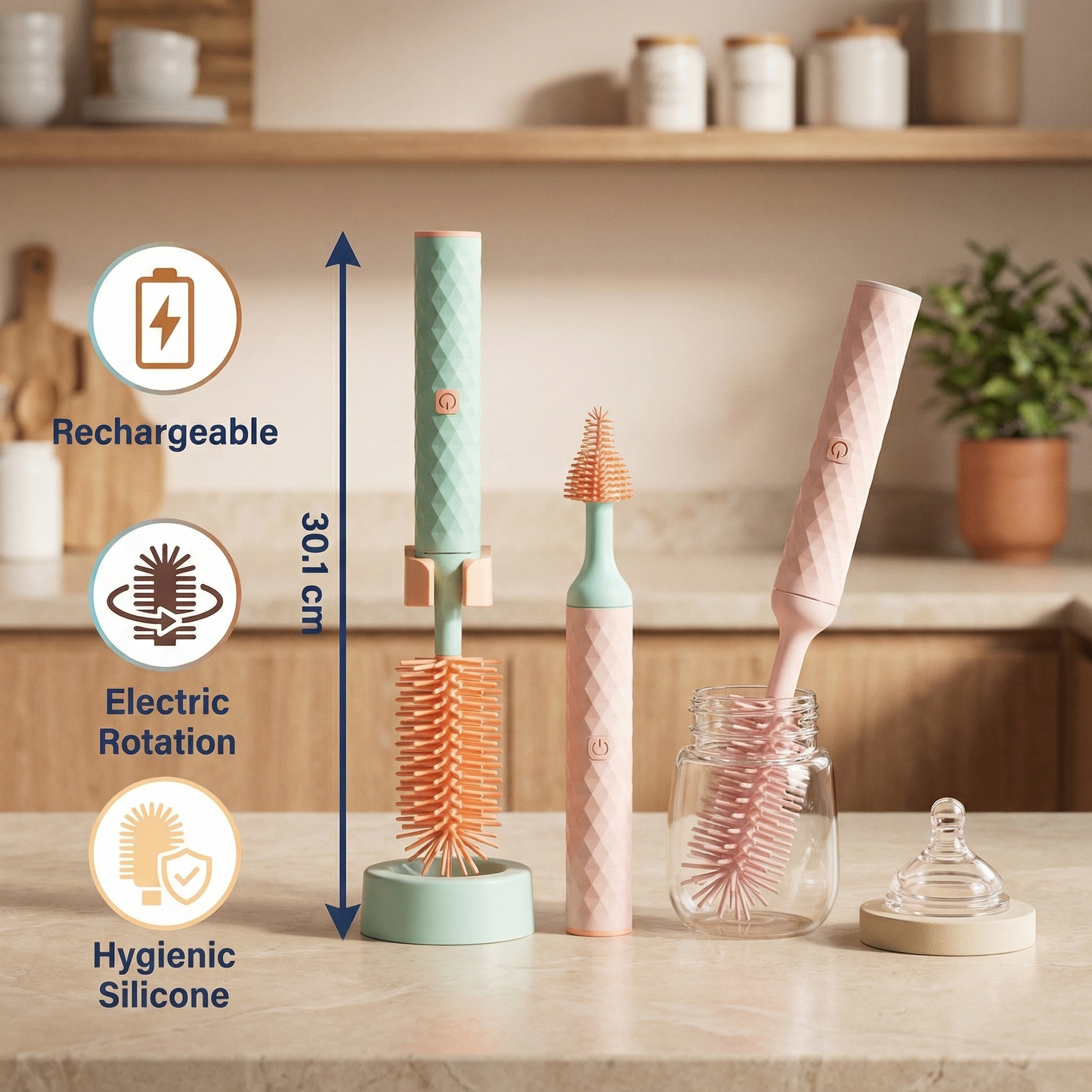 Electric Baby Bottle Cleaner