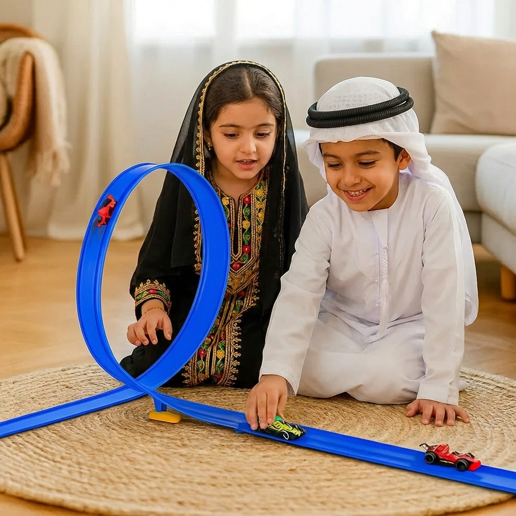 Flexible Modular Race Track Set