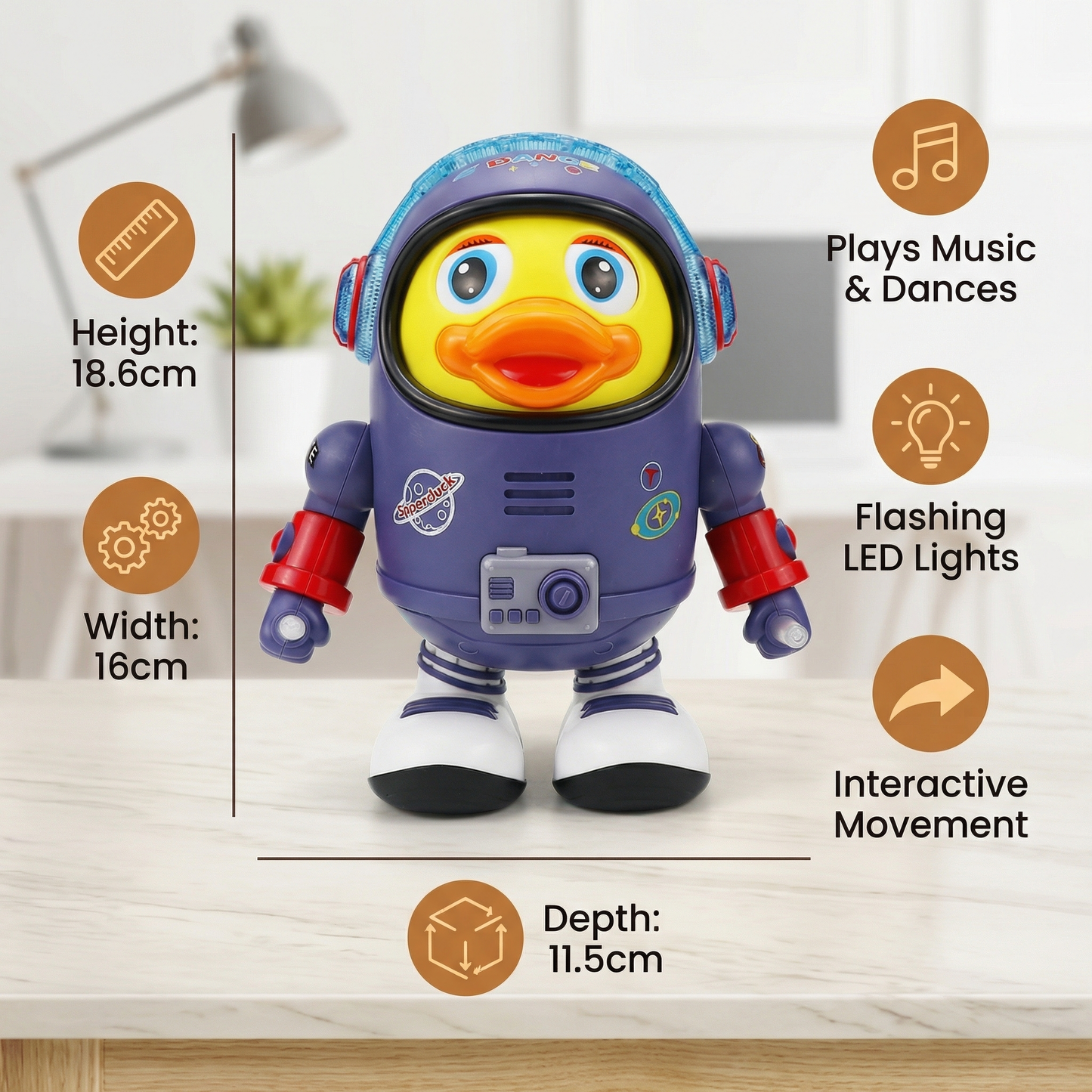 Dancing Astronaut Duck