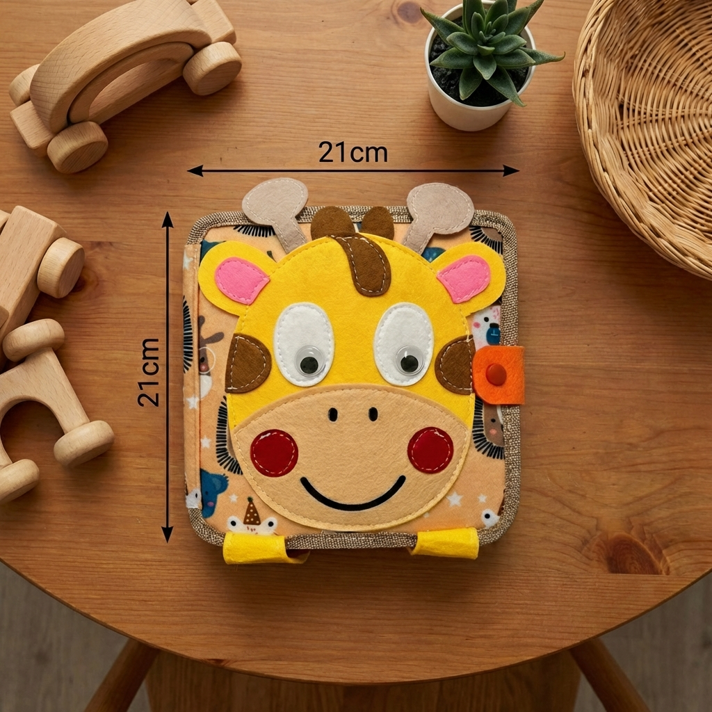Montessori Sensory Giraffe Storybook