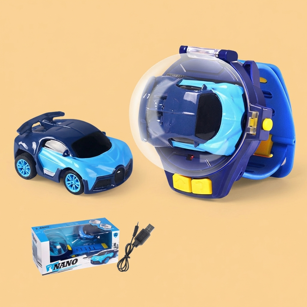Remote-Controlled Mini Bracelet Car