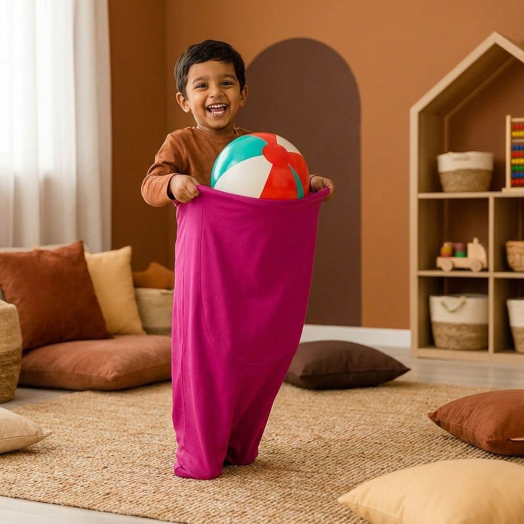 Clown Pants Catch Ball Family Game
