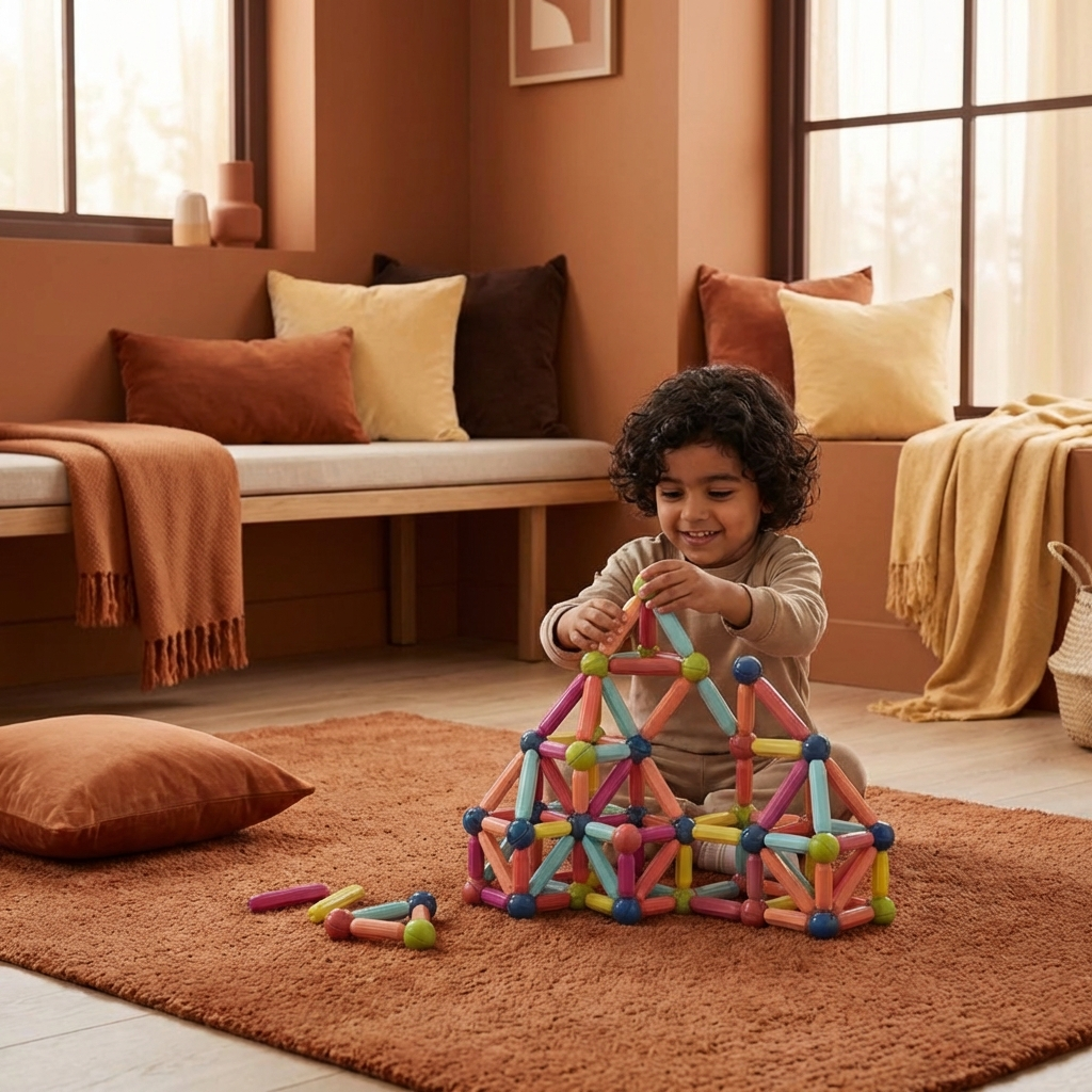 Magnetic Building Blocks
