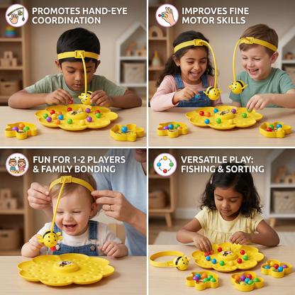 Bee Beads Fishing Adventure Game