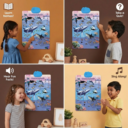Talking English Learning Board for Kids