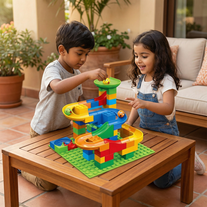 Ball Track Made of Blocks