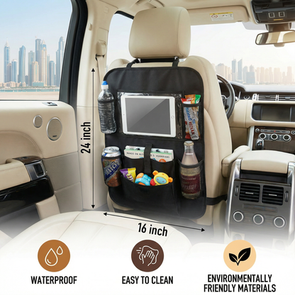 Car Seat Protector and Organizer for Kids