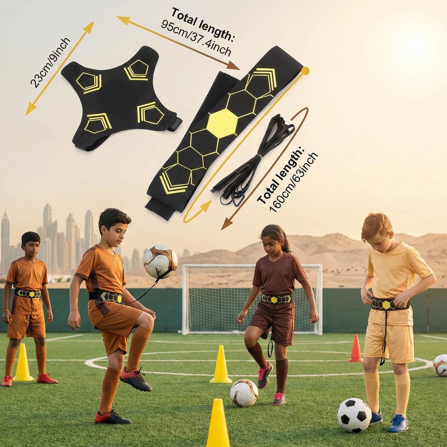 Football Training Belt for Better Ball Control