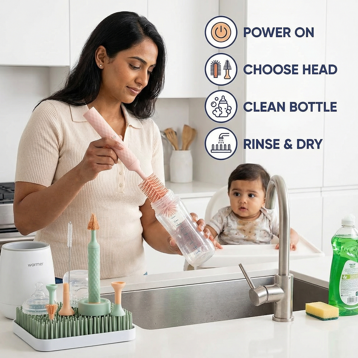 Electric Baby Bottle Cleaner