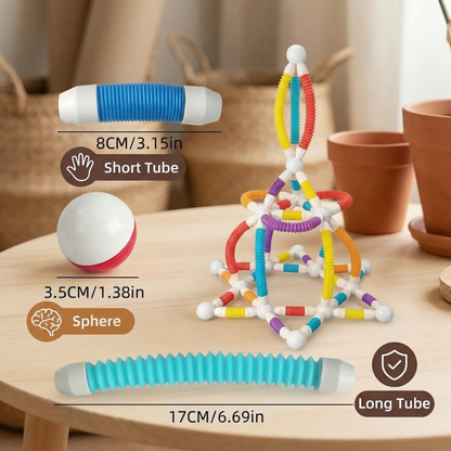 Montessori Mouldable Magnetic Building Blocks