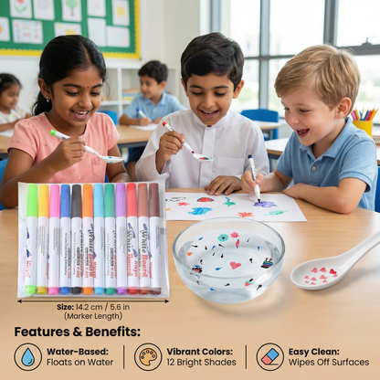Magical Markers for Floating Drawings (12 Pieces)