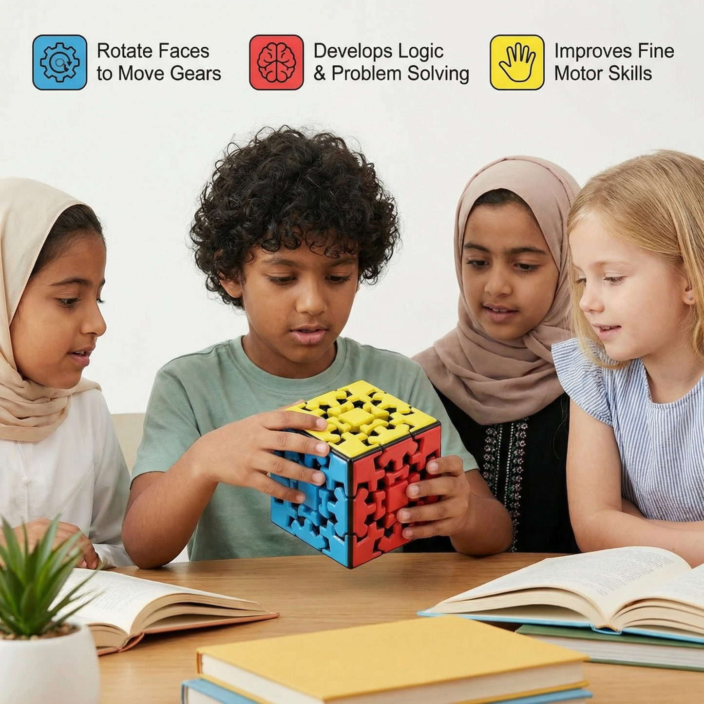 Gear Cube 3×3×3 – Mechanical Logic Game