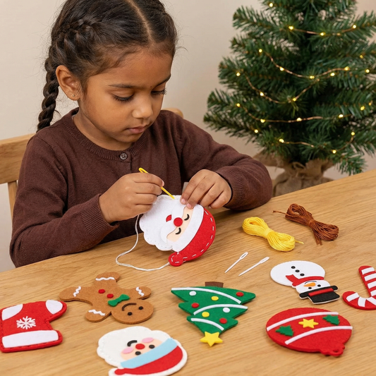 Safe Felt Christmas Craft Kit – DIY Fun for Kids
