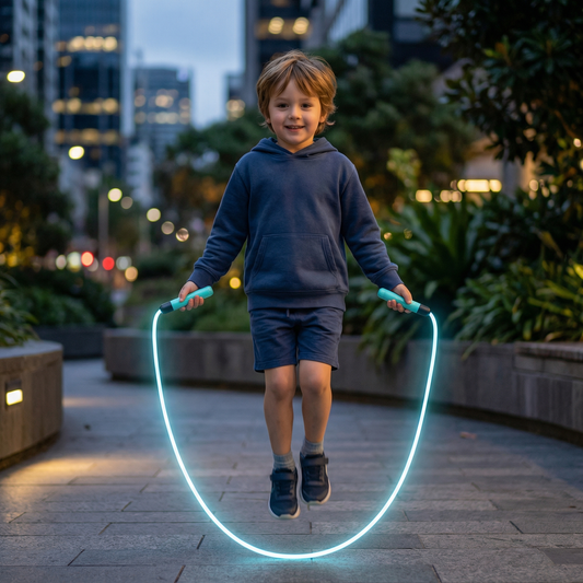 Light-up jump rope