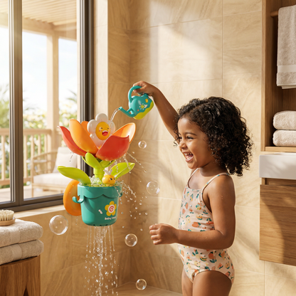 Flower Fun Bath Toy with Watering Can