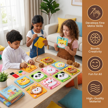 DIY Embroidery Doll Kit