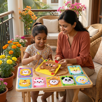 DIY Embroidery Doll Kit