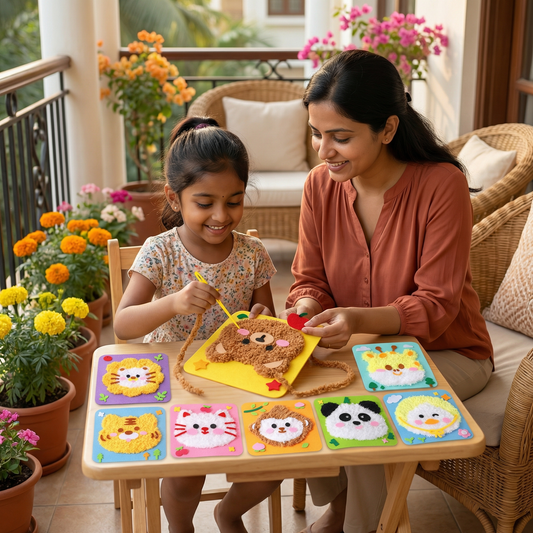 DIY Embroidery Doll Kit
