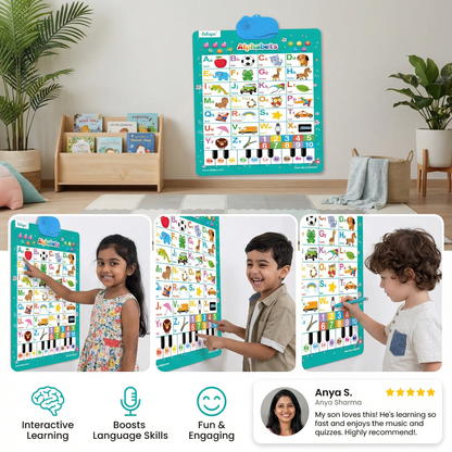 Talking English Learning Board for Kids