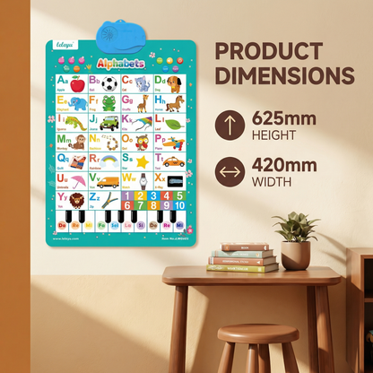 Talking English Learning Board for Kids