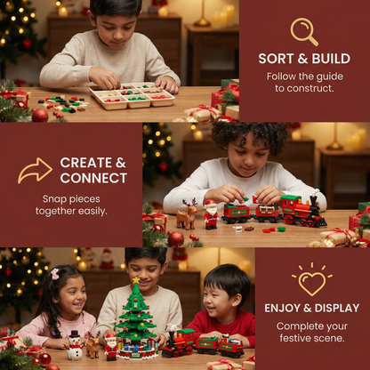 Creative Building Block Christmas Figures – Fun for the Whole Family