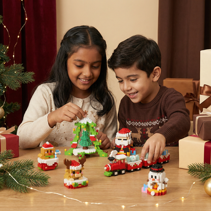 Creative Building Block Christmas Figures – Fun for the Whole Family