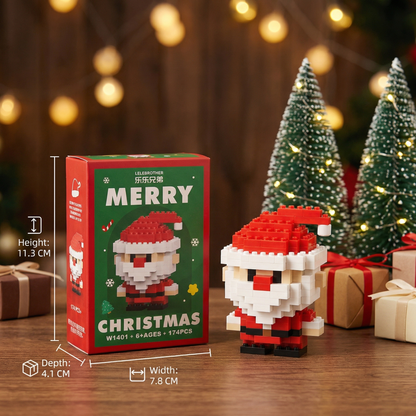 Creative Building Block Christmas Figures – Fun for the Whole Family