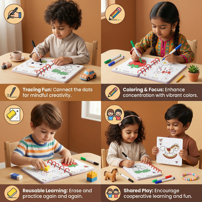 Magic Lines - Magical Tracing Workbook Set