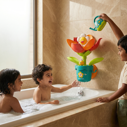 Flower Fun Bath Toy with Watering Can