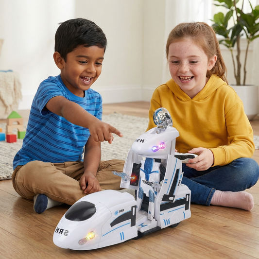 Transforming Robot Train Toy