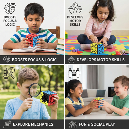 Gear Cube 3×3×3 – Mechanical Logic Game