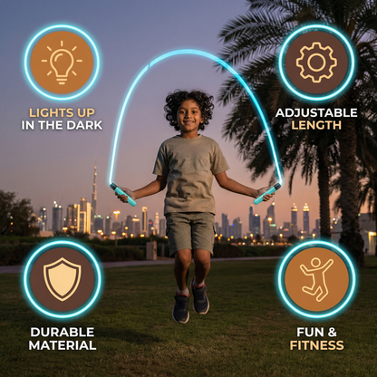 Light-up jump rope