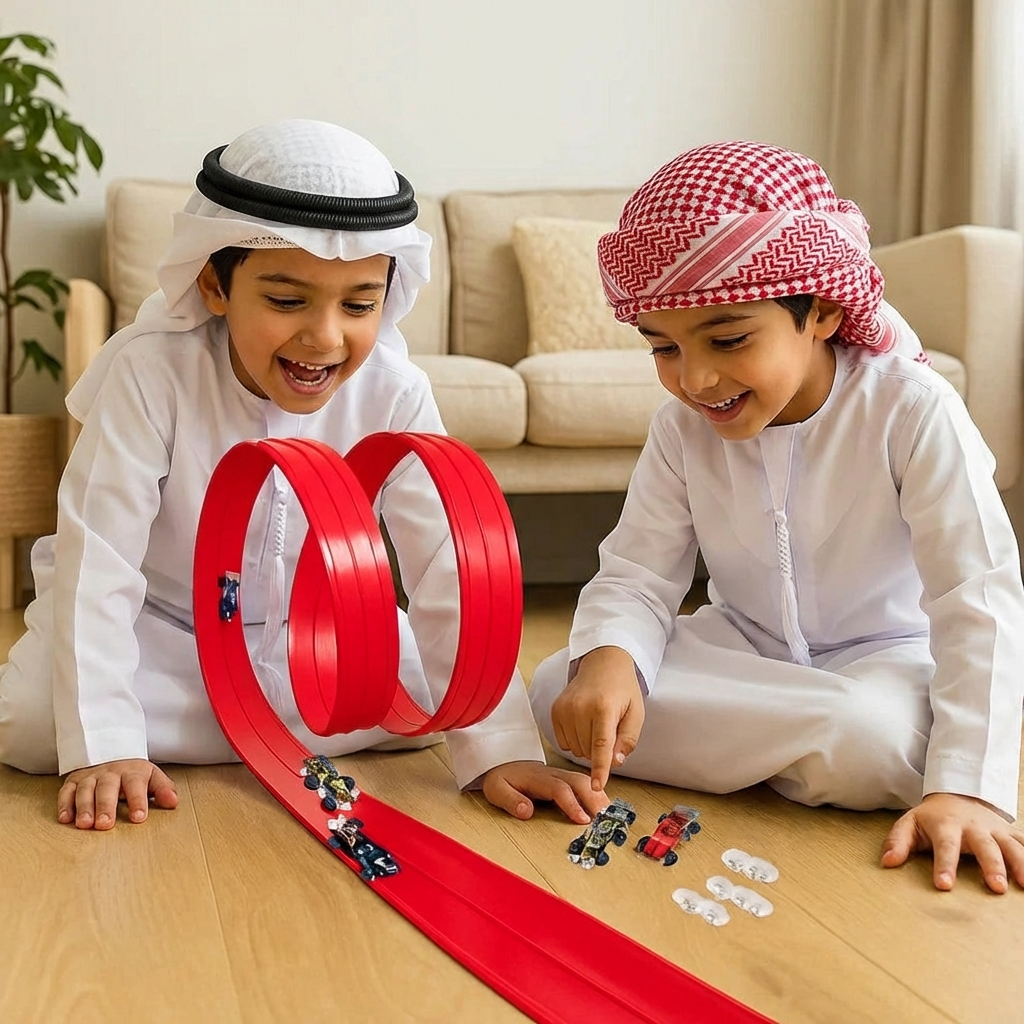 Flexible Modular Race Track Set