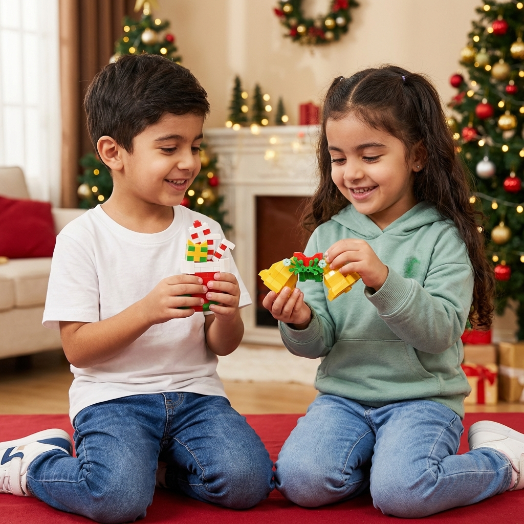 Creative Building Block Christmas Figures – Fun for the Whole Family
