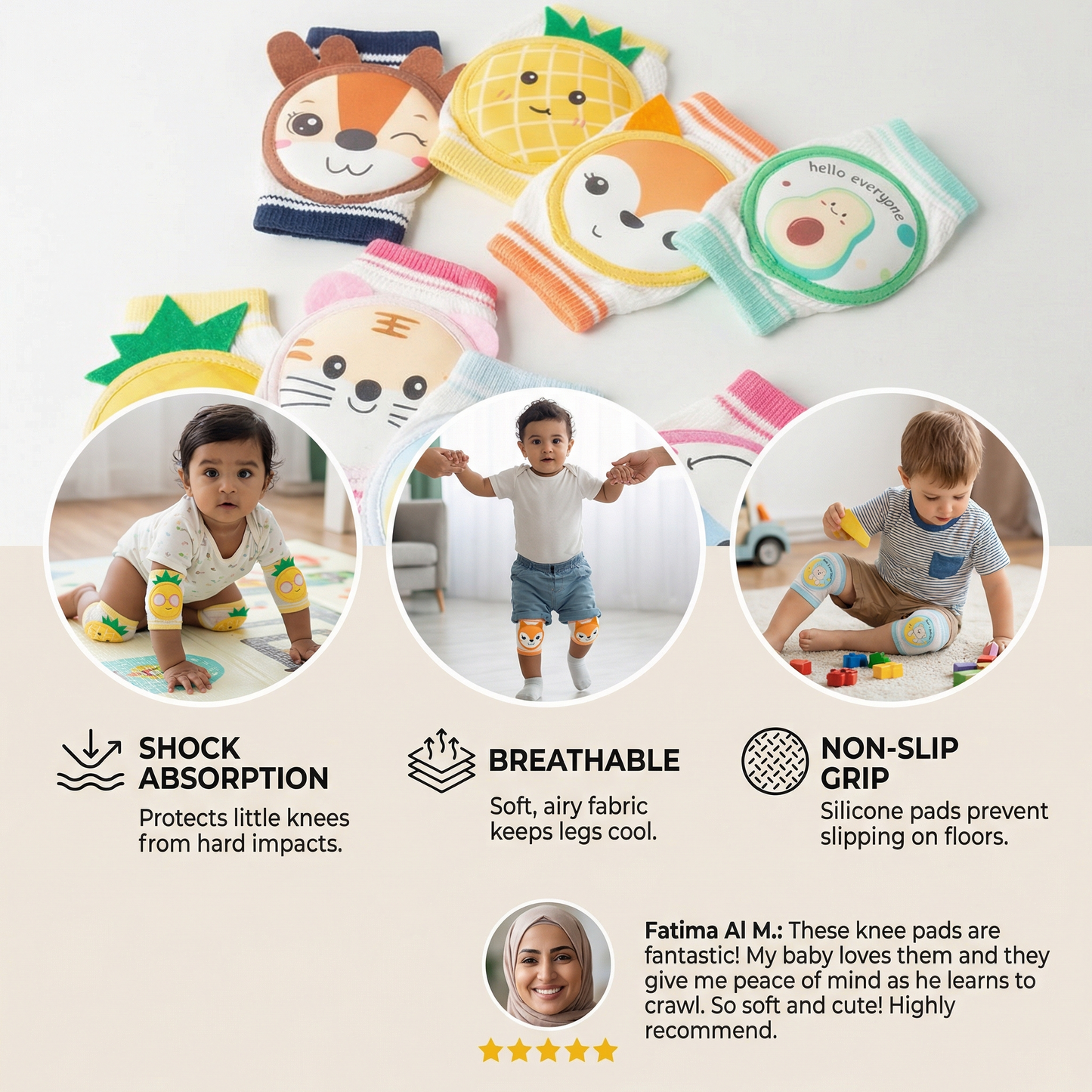 Cute Knee Pads for Toddlers