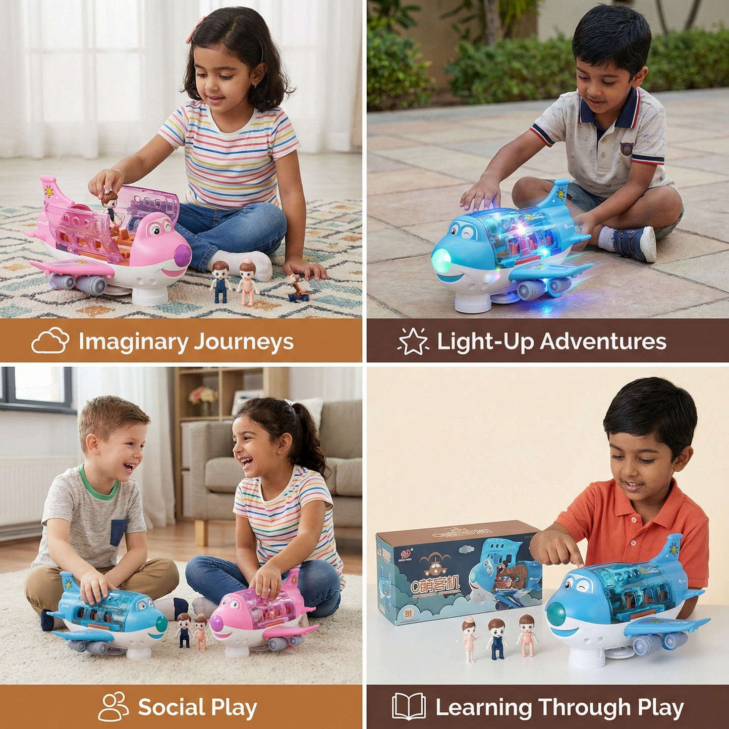 Fun & Dancing Airplane Toy