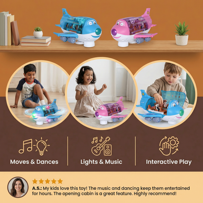 Fun & Dancing Airplane Toy