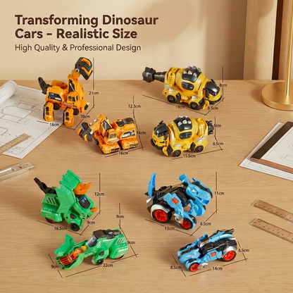 Transforming Dinosaur Cars
