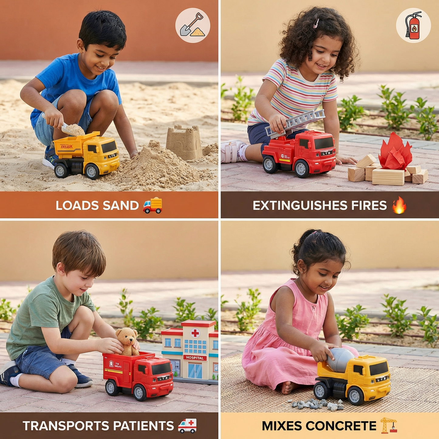 Transformer Truck Children's Toy