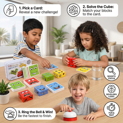 Face Puzzle Cube Game