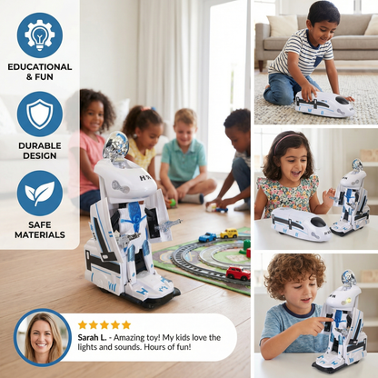 Transforming Robot Train Toy