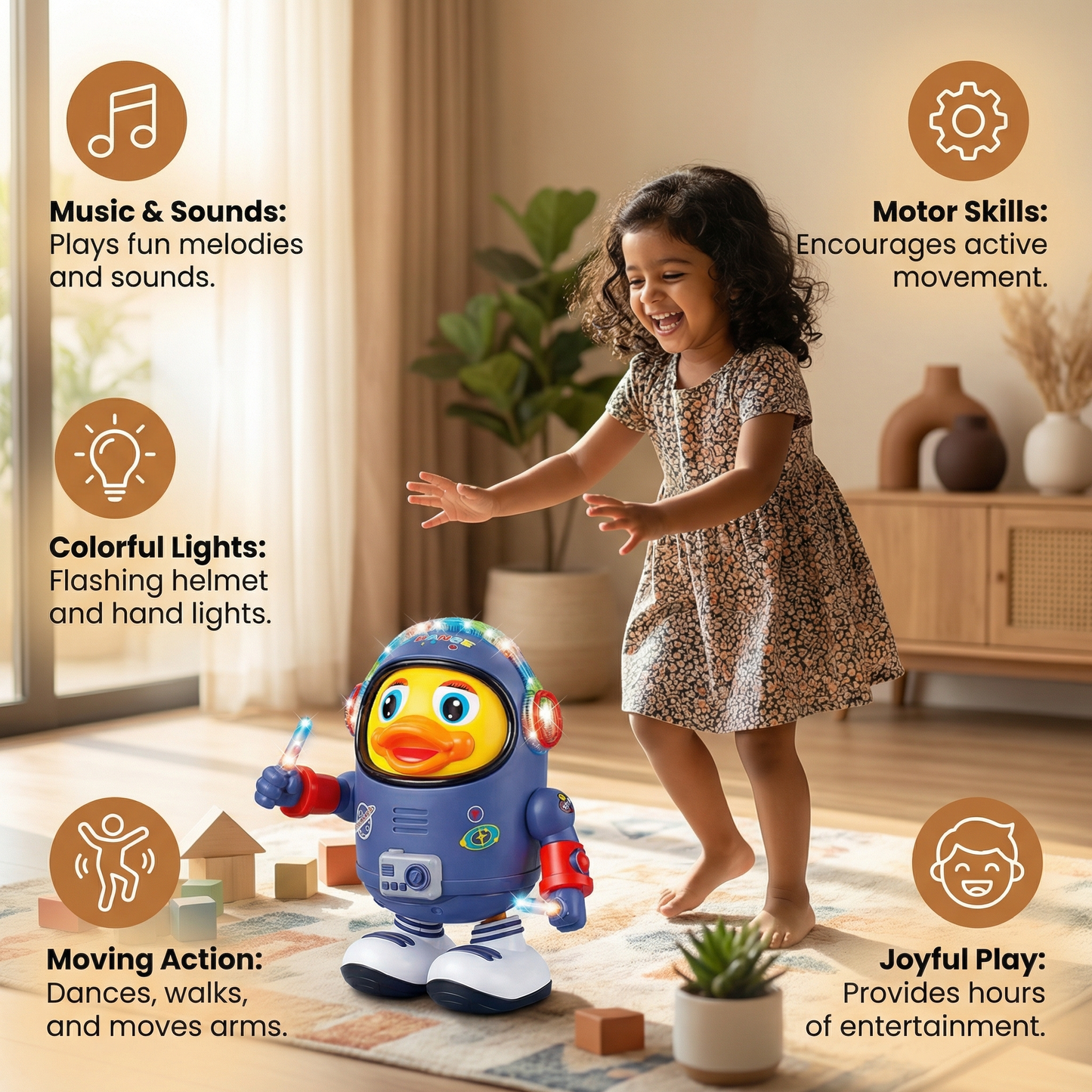 Dancing Astronaut Duck