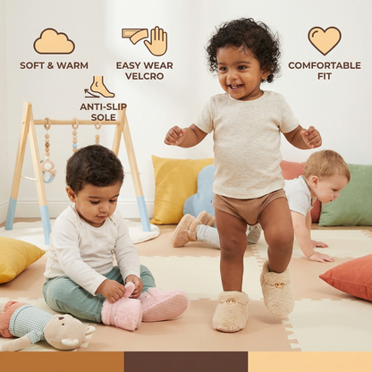 Fluffy Baby Socks Shoes