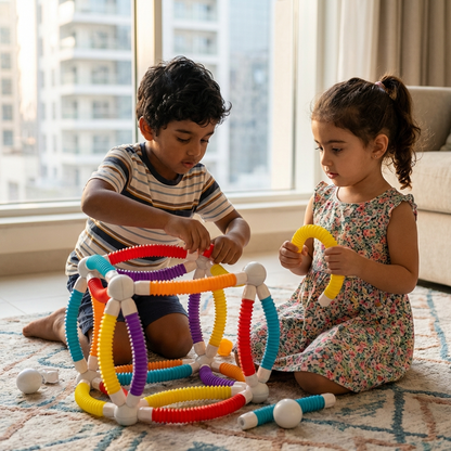 Montessori Mouldable Magnetic Building Blocks