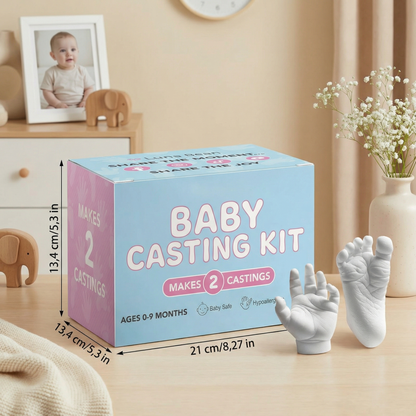 Baby Hand & Footprint Set – Keepsake Set for Newborns & Parents