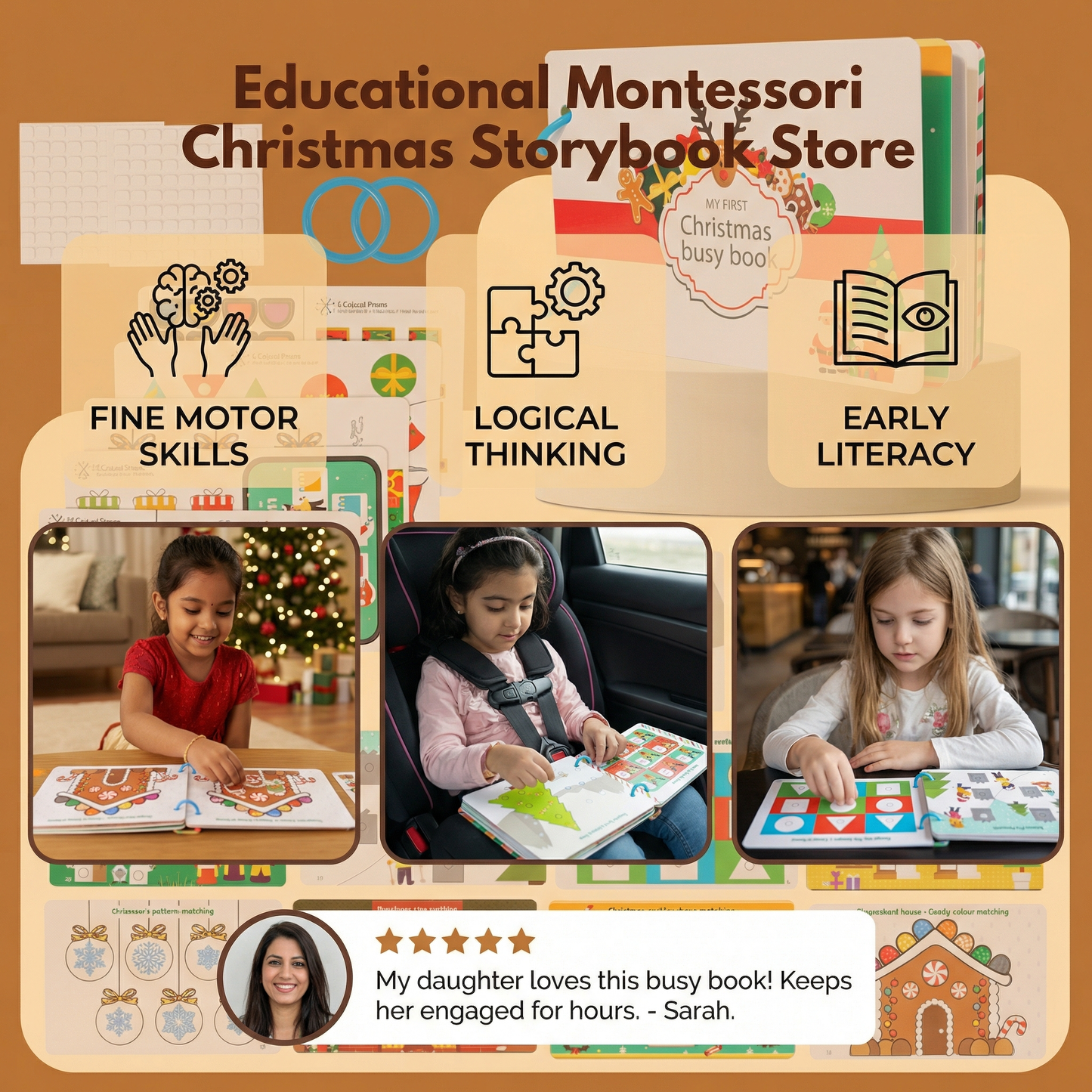 Educational Montessori Christmas Storybook