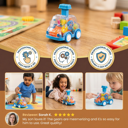 Press and Go – Gear Toy Cars