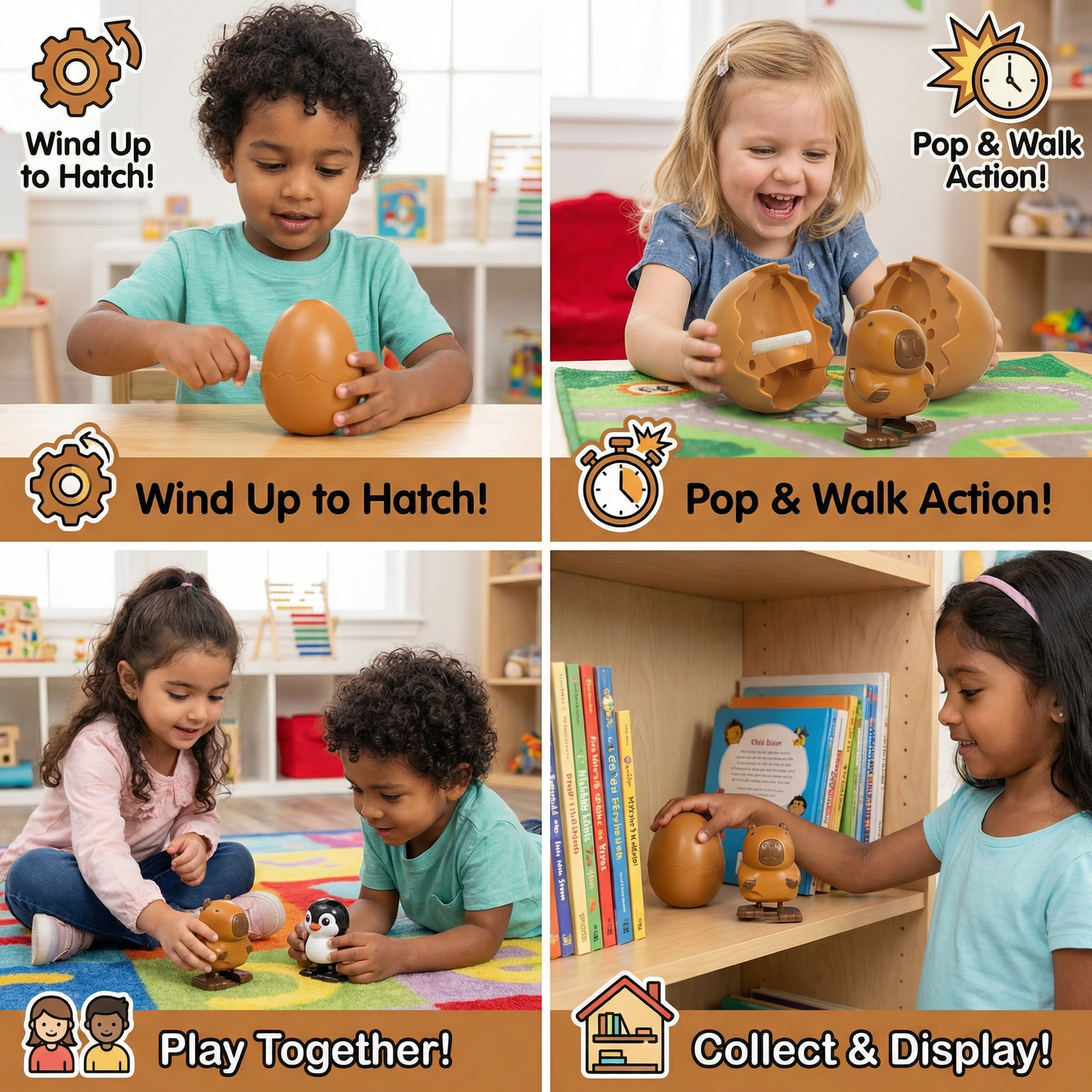 Surprise Egg Hatching Little Animals Children’s Toy