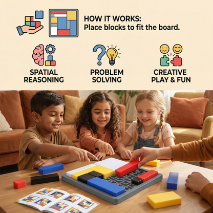 Creative Geometric Block Puzzle Game